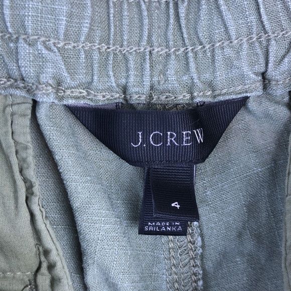 J Crew Linen Beach Pants Size 4 - Picture 4 of 4
